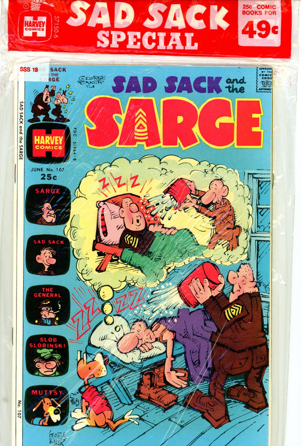 Sad Sack Special 2 Pack SSS-18 Sealed (1974)