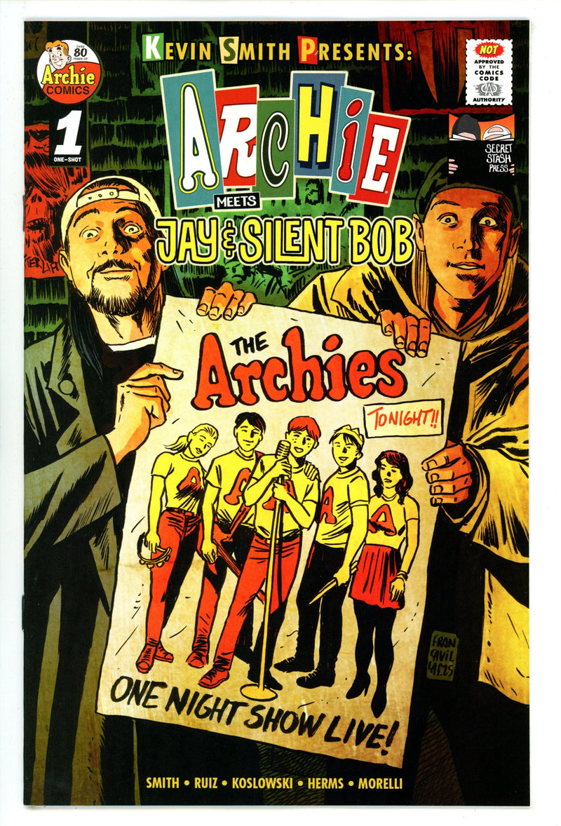 Archie Meets Jay & Silent Bob 1 Francavilla Variant (2025)