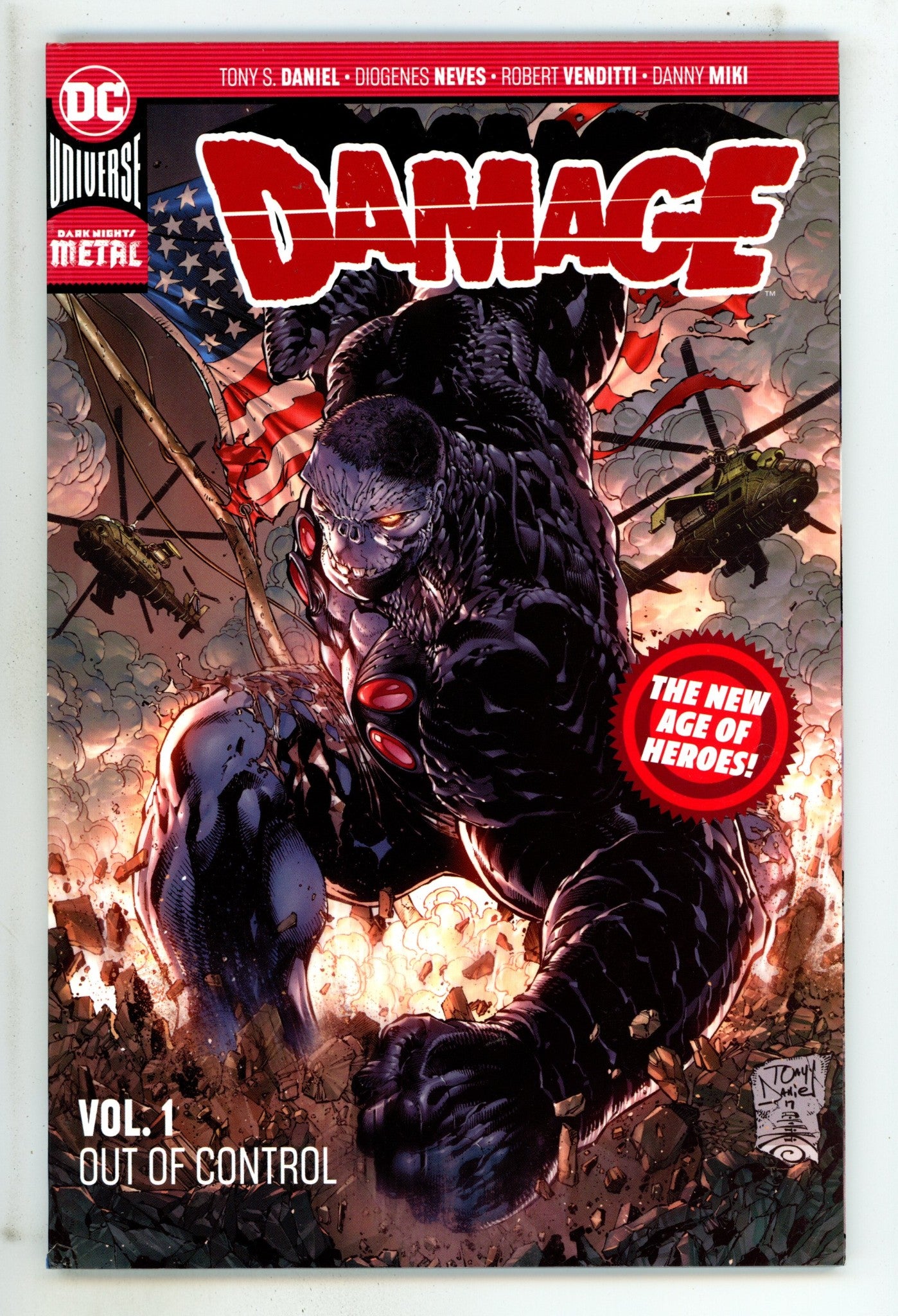 Damage TPB Vol 1 Mid Grade (2018) 