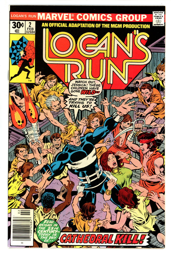 Logan's Run Vol 1 2 VF/NM (9.0) (1977)