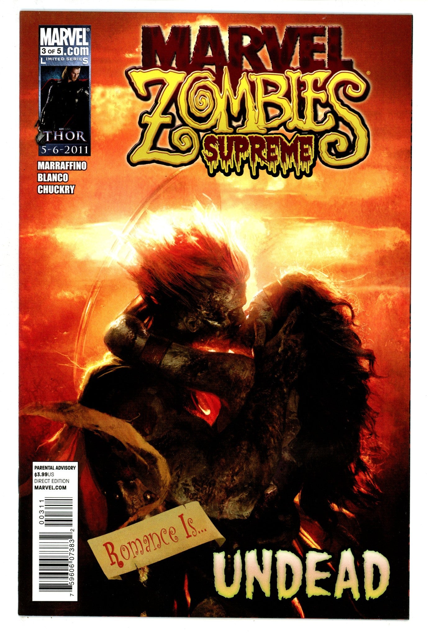 Marvel Zombies Supreme 3 High Grade (2011) 