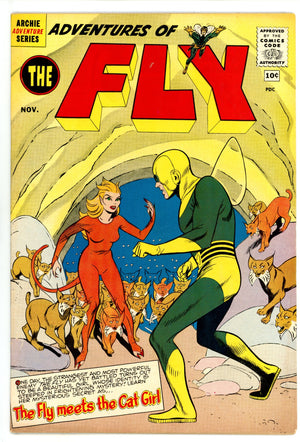 Adventures of the Fly 9 VF- (7.5) (1960) 
