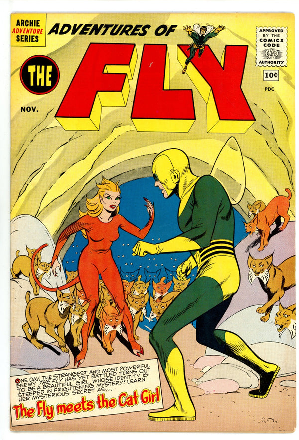 Adventures of the Fly 9 VF- (7.5) (1960)