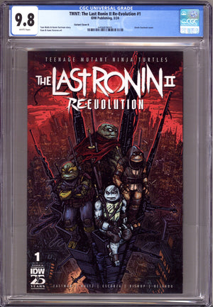 Teenage Mutant Ninja Turtles: The Last Ronin II: Re-Evolution   1 CGC 9.8 (NM/M)   (2024) Eastman     Variant