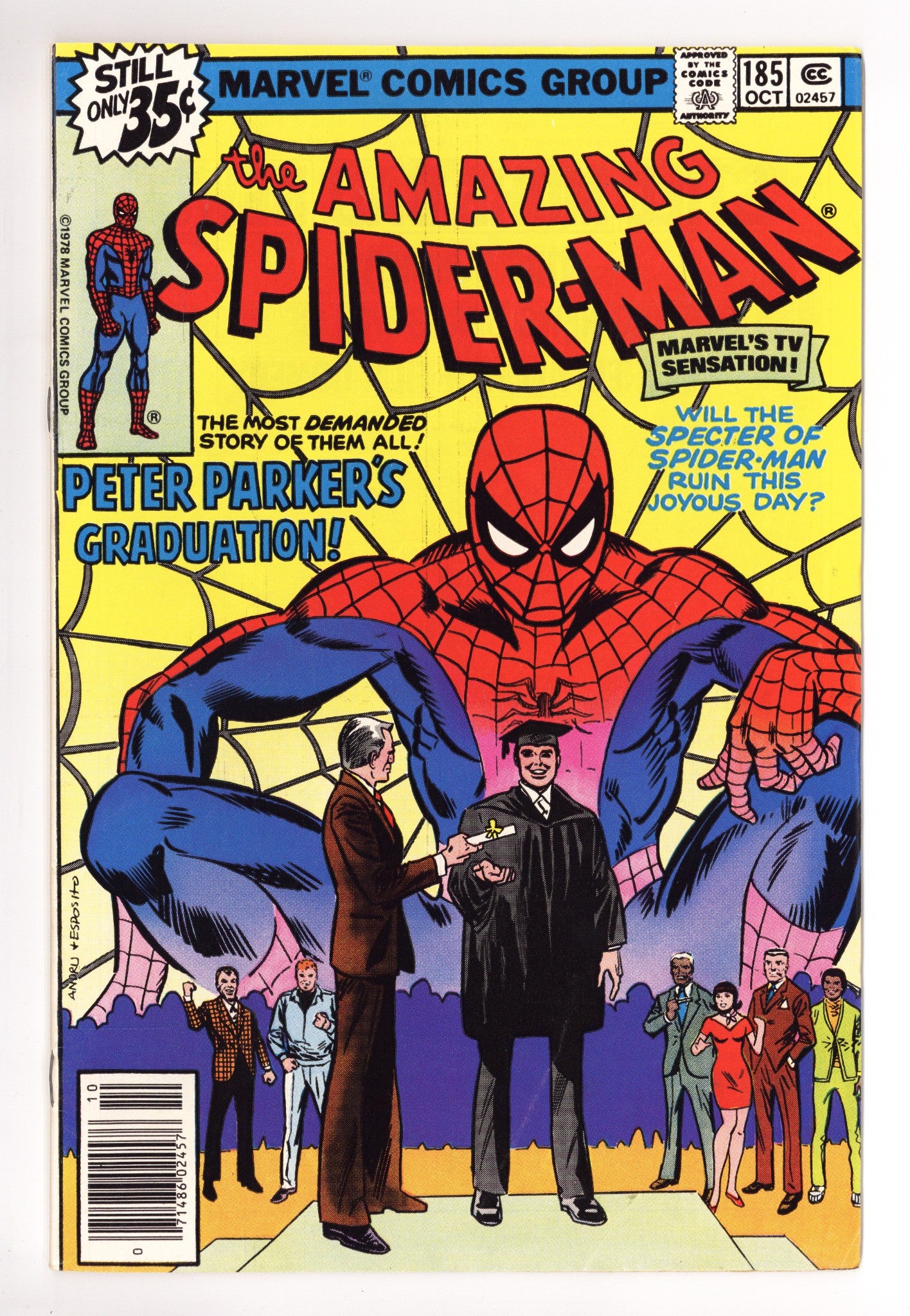 The Amazing Spider-Man Vol 1 185 VG/FN (5.0) (1978) 