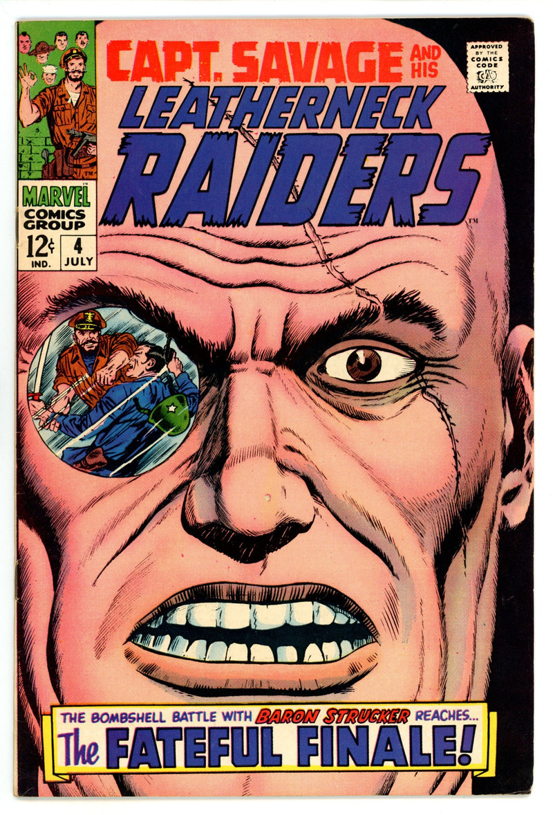 Capt. Savage and His Leatherneck Raiders 4 FN (6.0) (1968) 