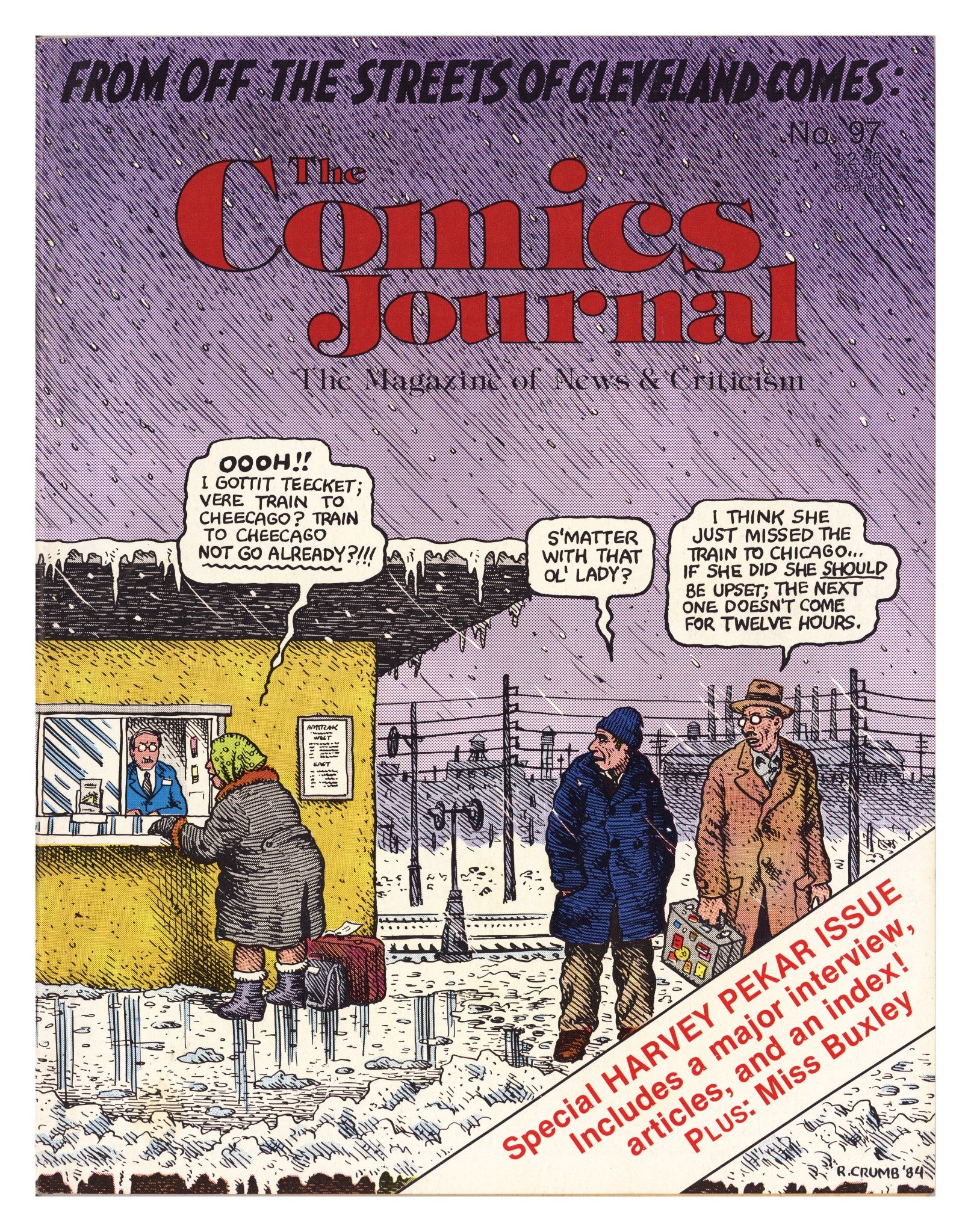 The Comics Journal 97 Low Grade (1985) 