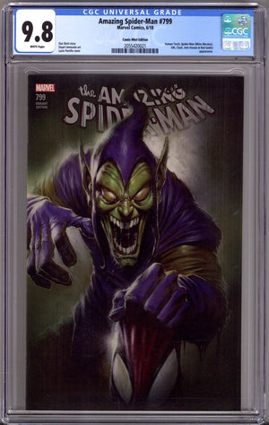 Amazing Spider-Man Vol 4 799 CGC 9.8 (NM/M) (2018) Parrillo Exclusive Variant