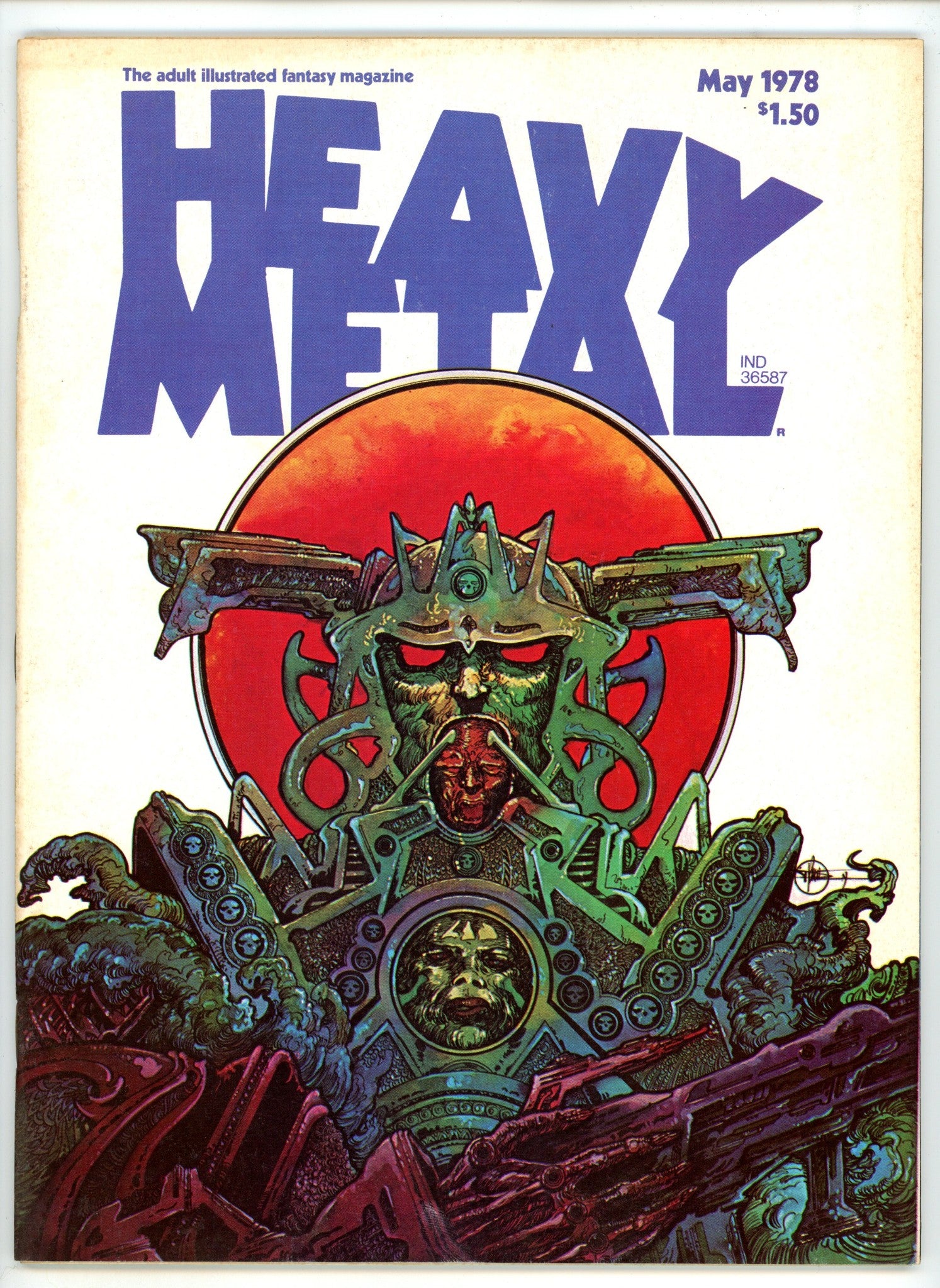 Heavy Metal Magazine Vol 2 1  Low Grade  (1978)  