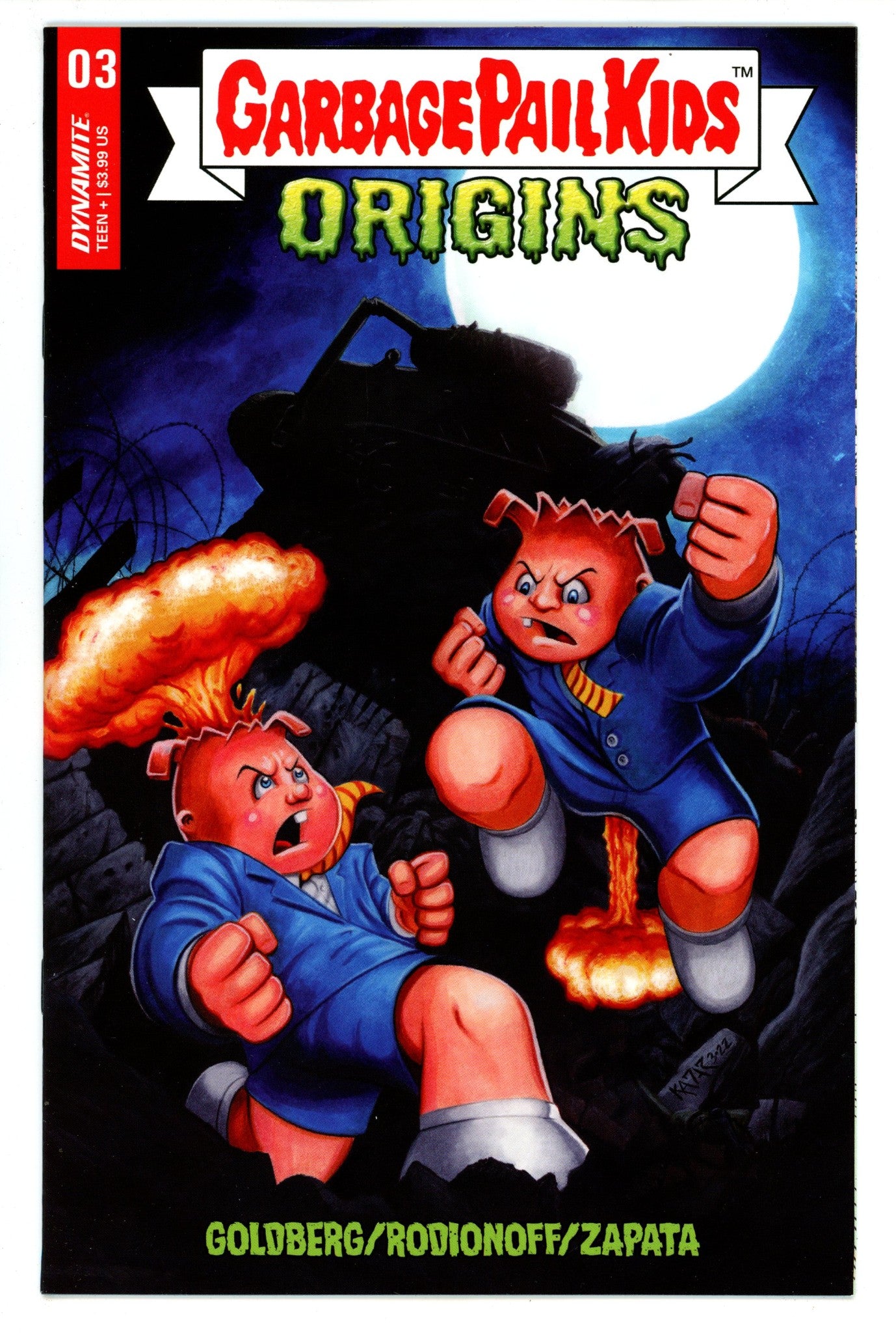 Garbage Pail Kids Origins 3 High Grade (2022) Kadar Variant 