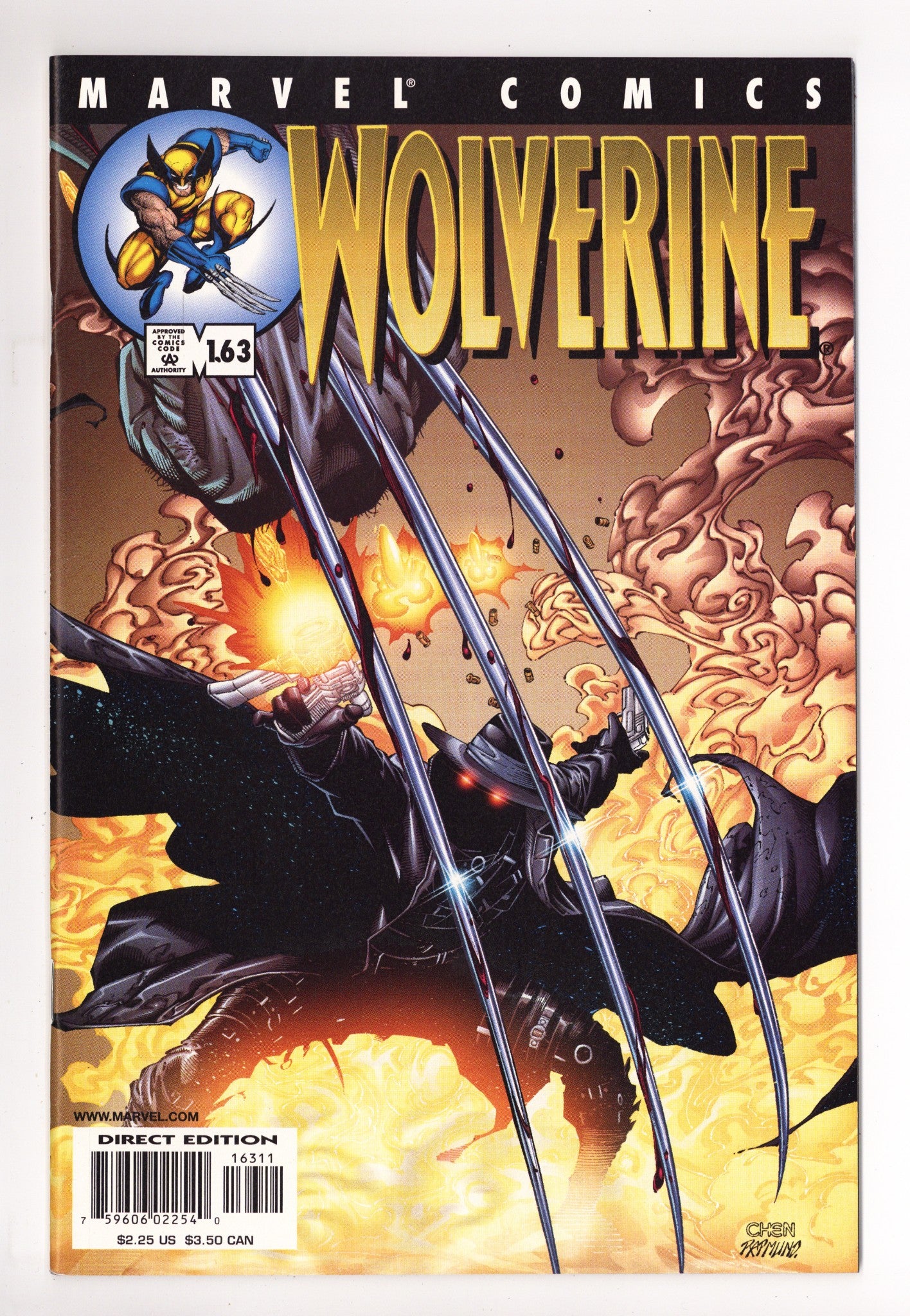 Wolverine Vol 2 163  High Grade   (2001)        
