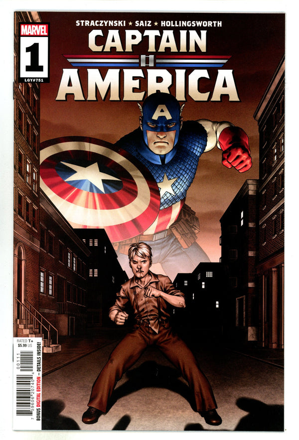 Captain America Vol 11 1 (751) High Grade (2023)