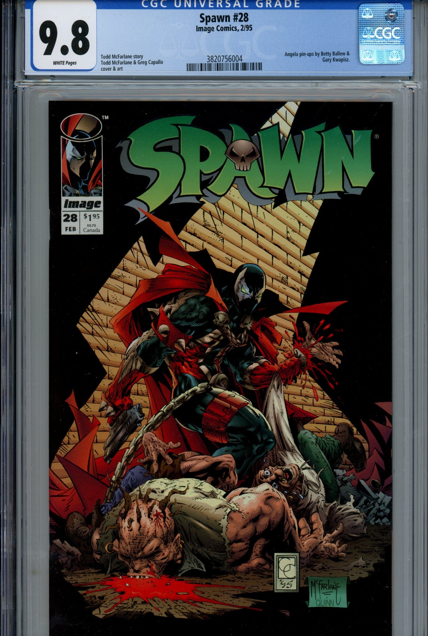 Spawn 28 CGC 9.8 (NM/M) (1995) 