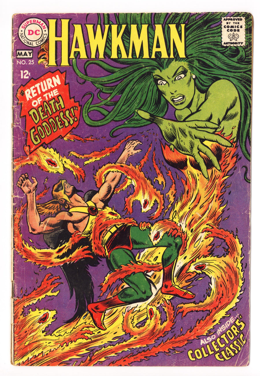 Hawkman Vol 1 25 GD+ (2.5) (1968) 