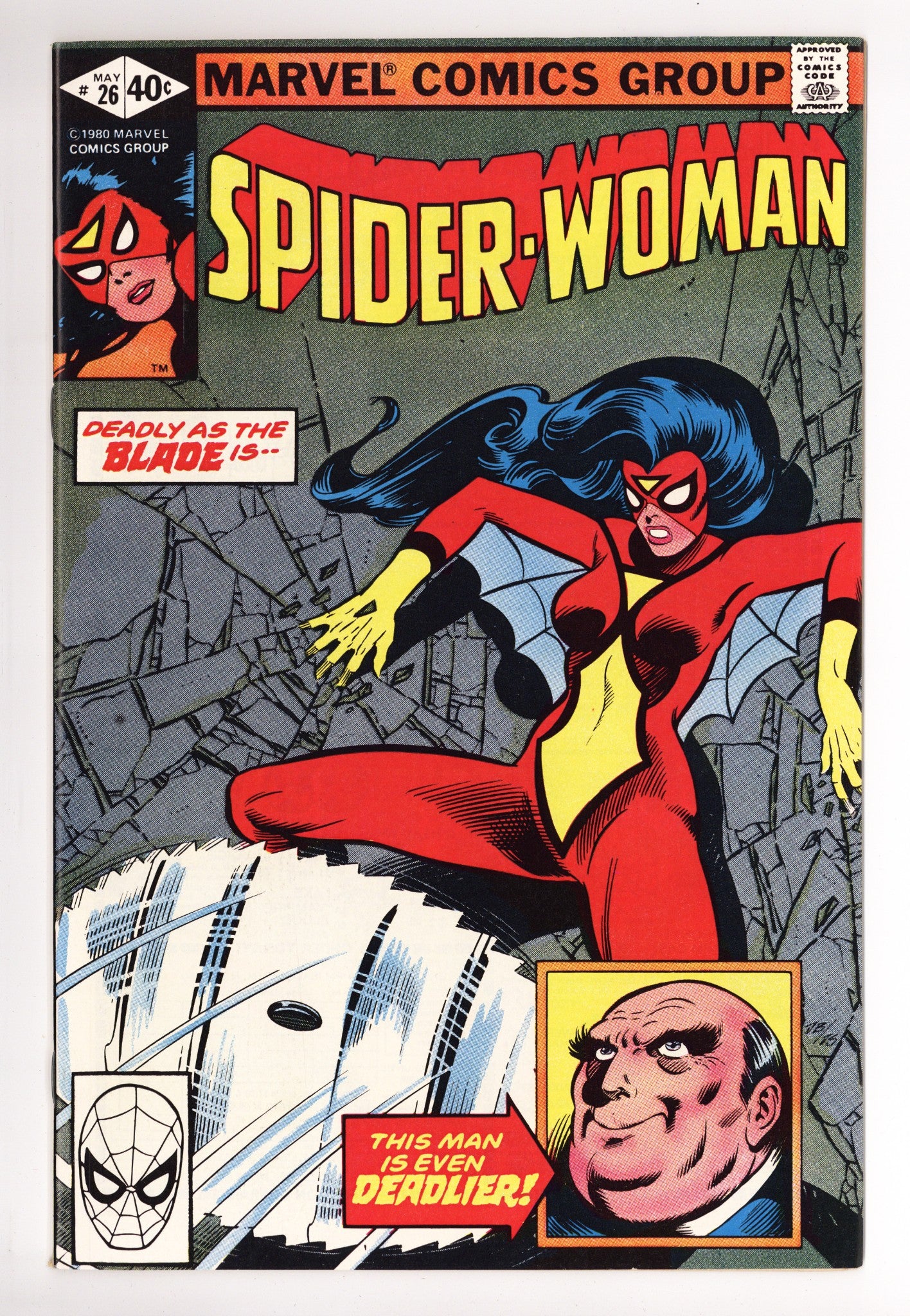 Spider-Woman Vol 1 26 Mid Grade (1980) 