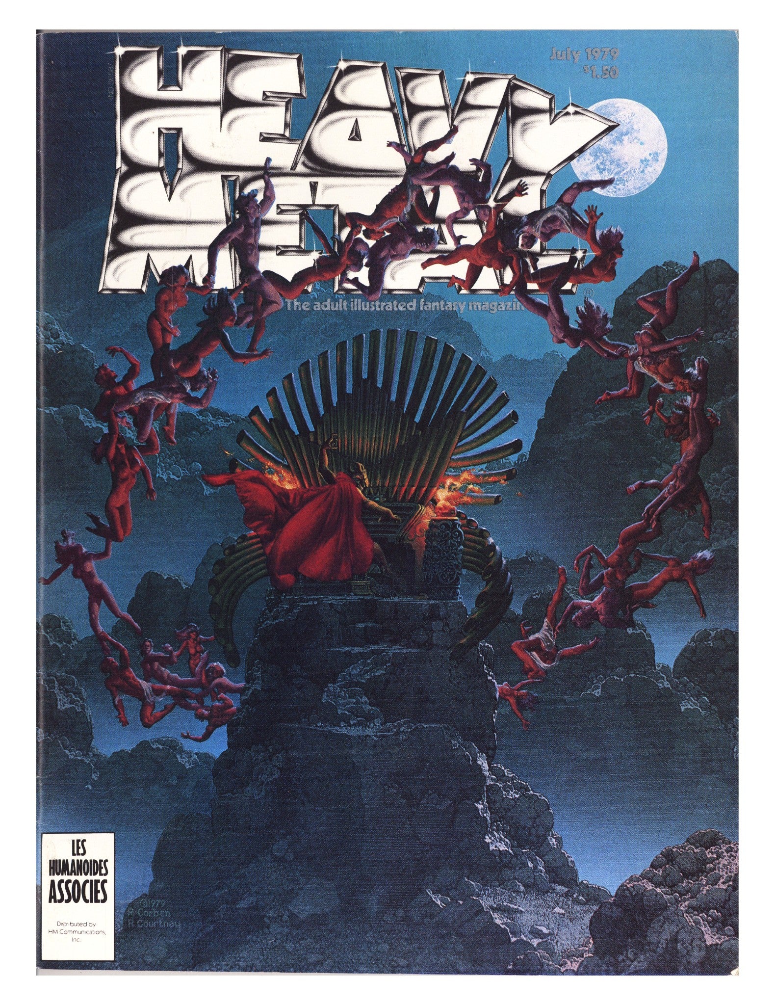 Heavy Metal Magazine Vol 3 3 Mid Grade (1979) 