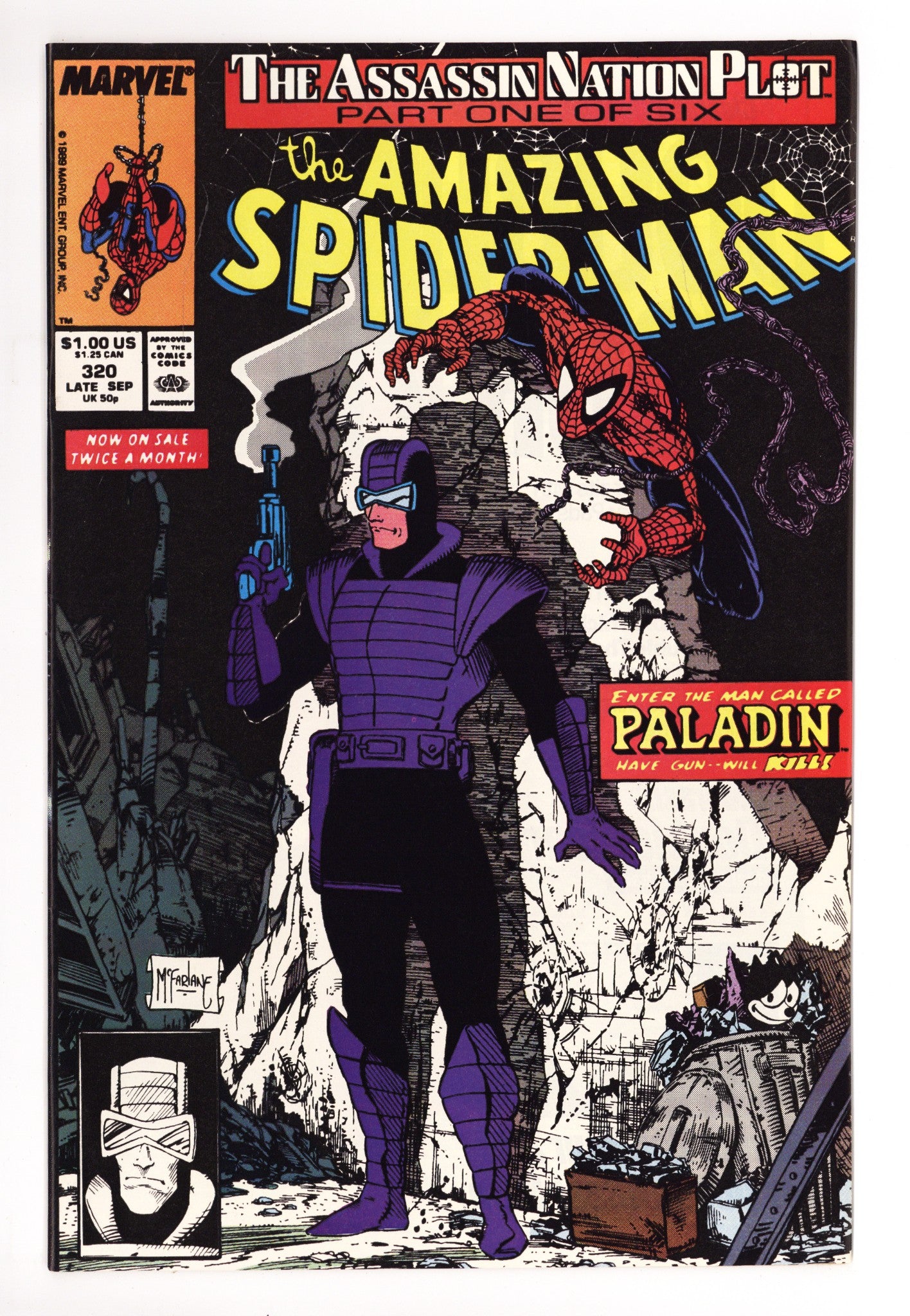 The Amazing Spider-Man Vol 1 320 VF/NM (9.0) (1989) 