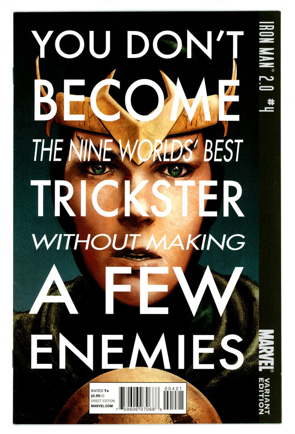 Iron Man 2.0 4 VF+ (8.5) (2011) Fiumara Homage Incentive Variant