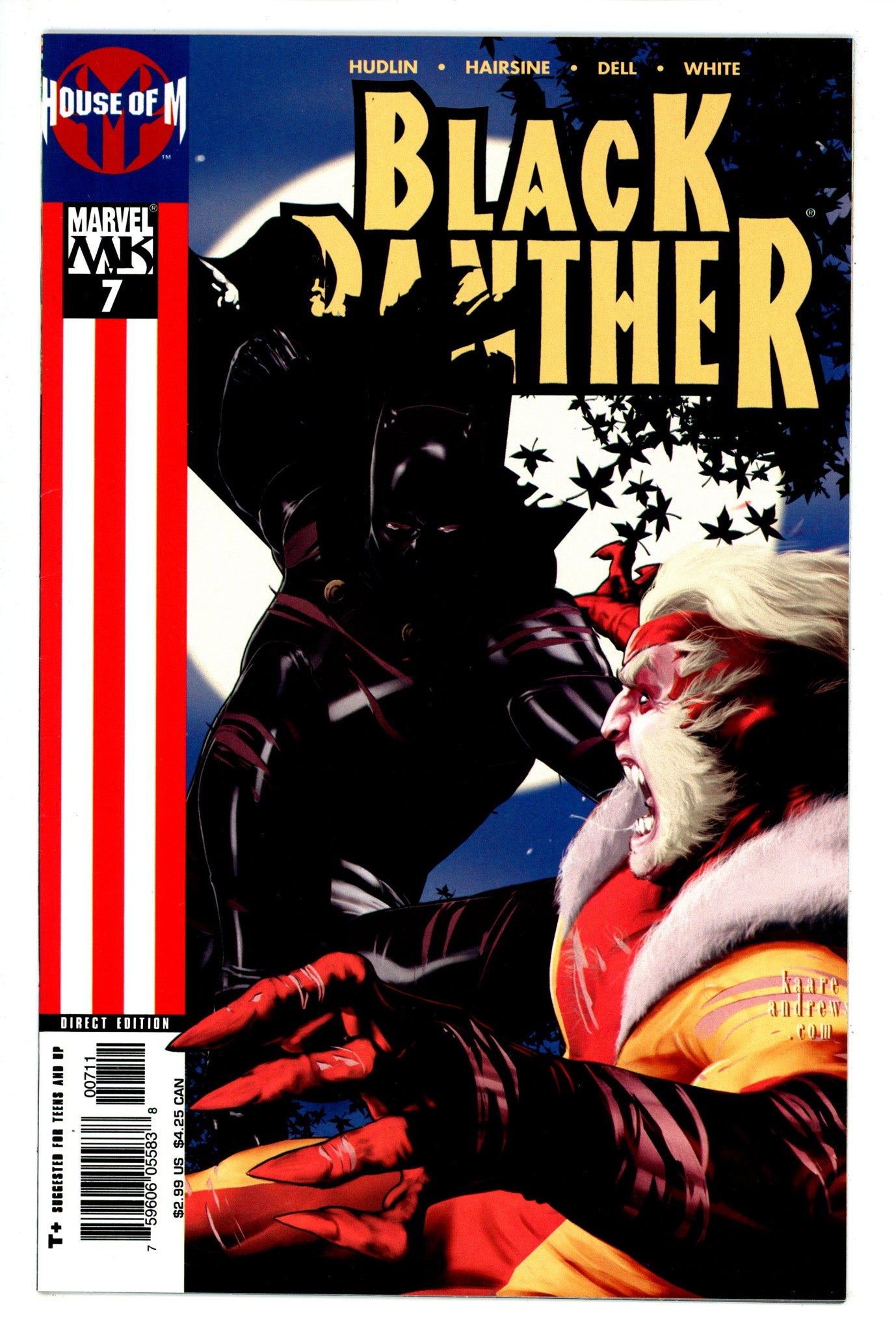 Black Panther Vol 4 7 High Grade (2005) 
