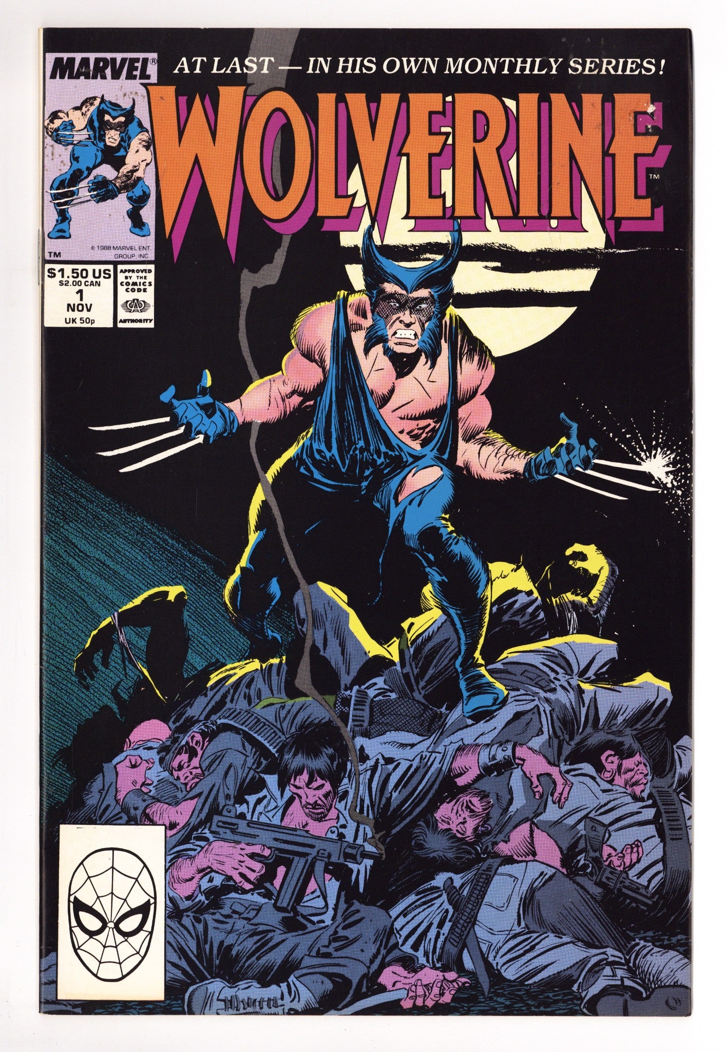 Wolverine Vol 2 1 FN+ (6.5) (1988) 