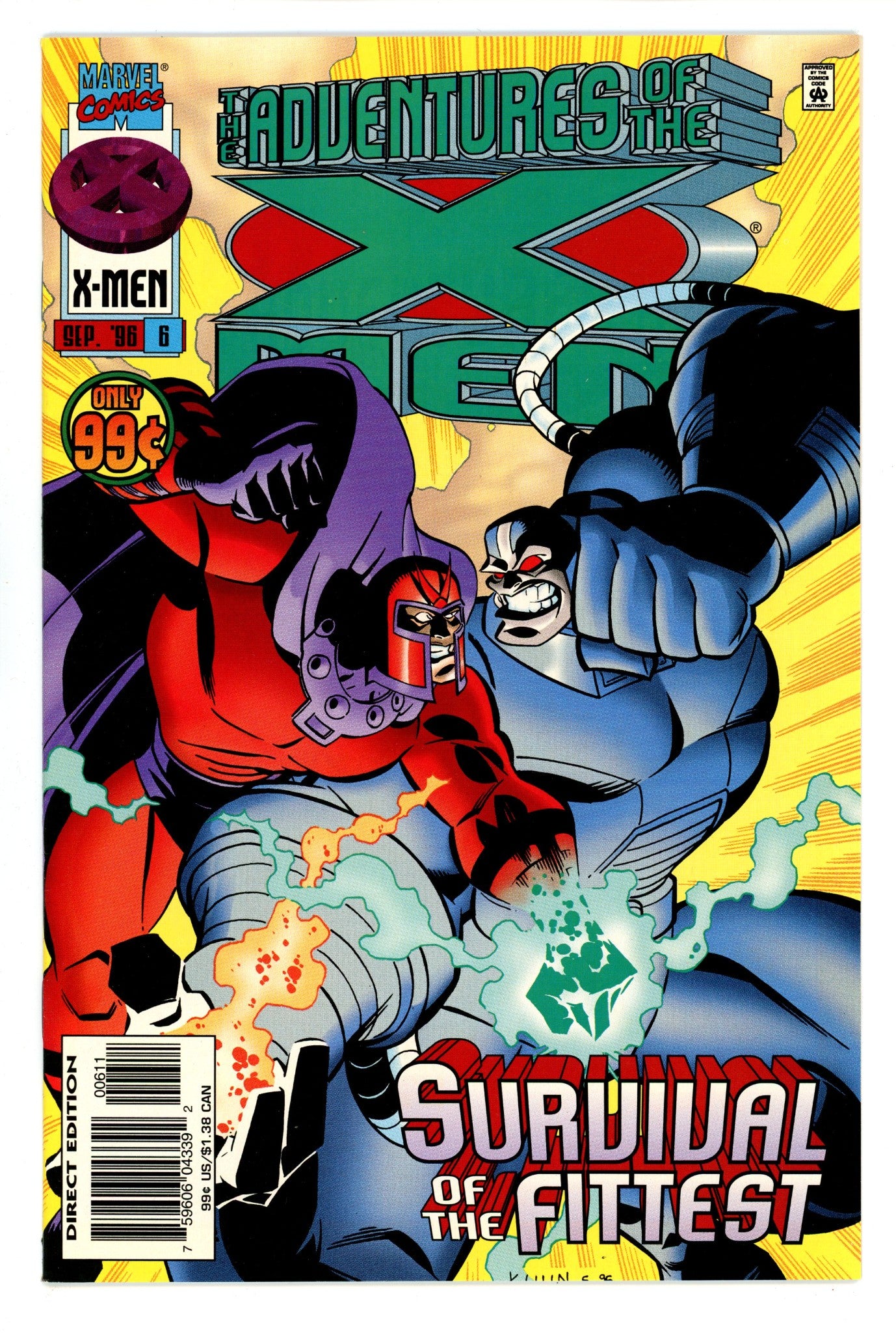 The Adventures of the X-Men 6 High Grade (1996) 