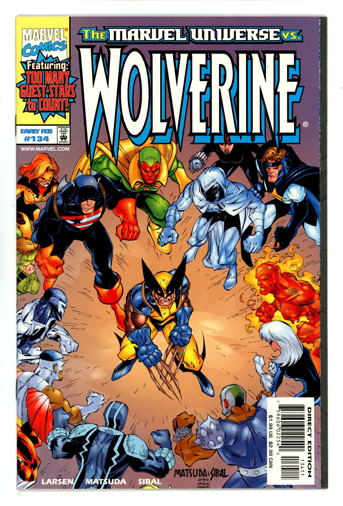Wolverine Vol 2 134 High Grade (1999) 