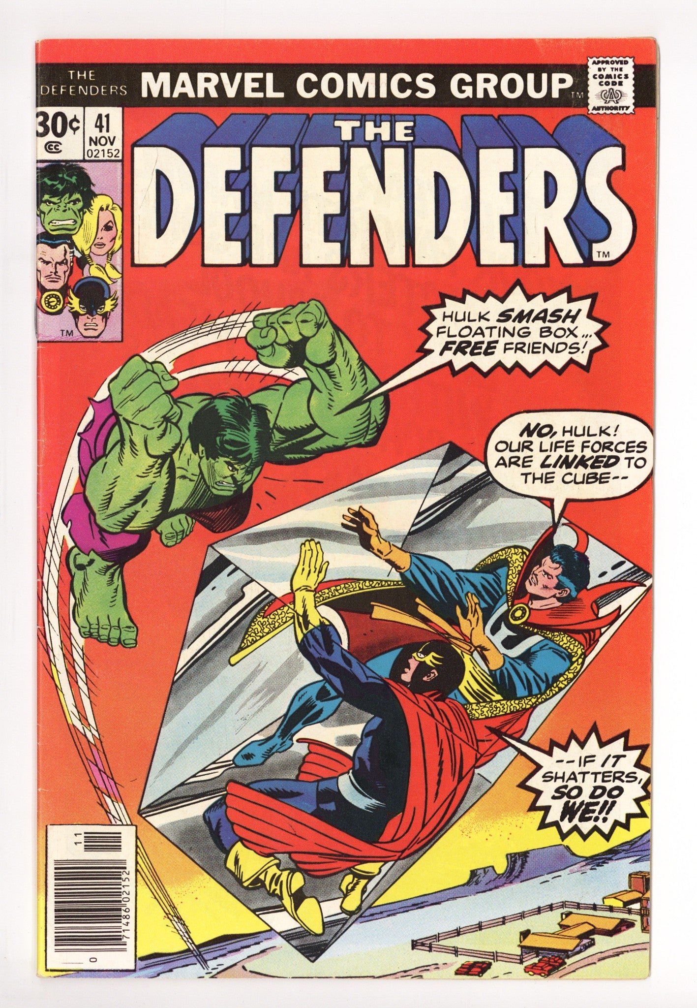 The Defenders Vol 1 41 Low Grade (1976) 