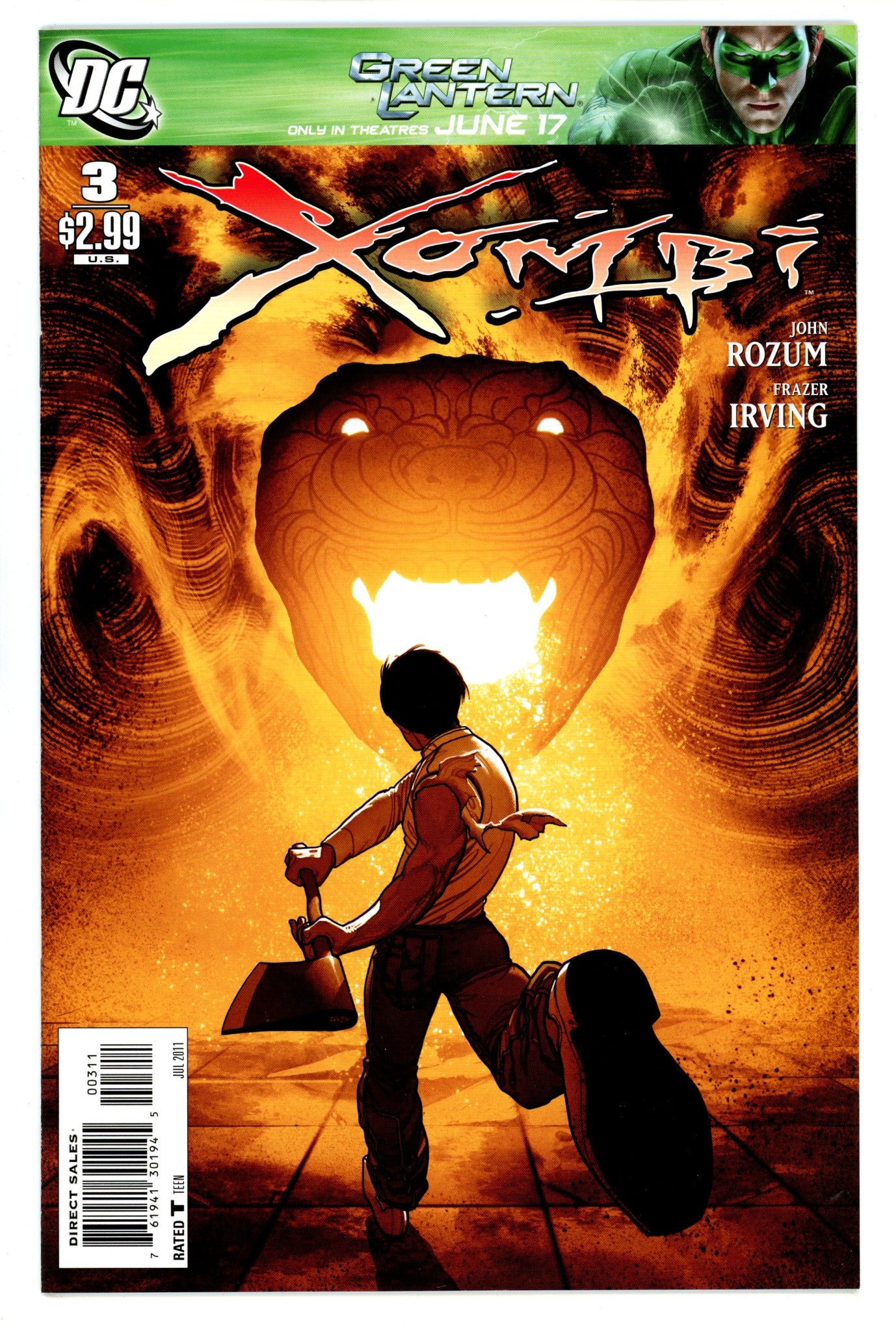 Xombi Vol 2 3 High Grade (1994) 