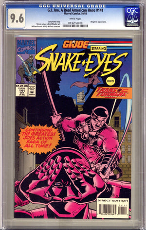 G.I. Joe, A Real American Hero 141 CGC 9.6 (NM+) (1993)