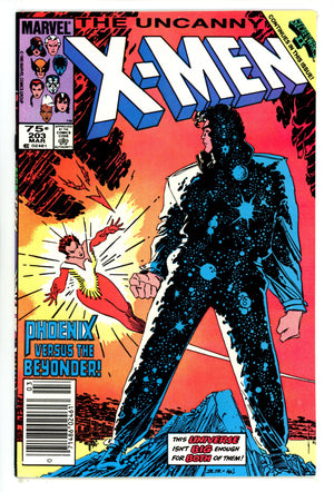 The Uncanny X-Men Vol 1 203 Mid Grade (1986) Newsstand