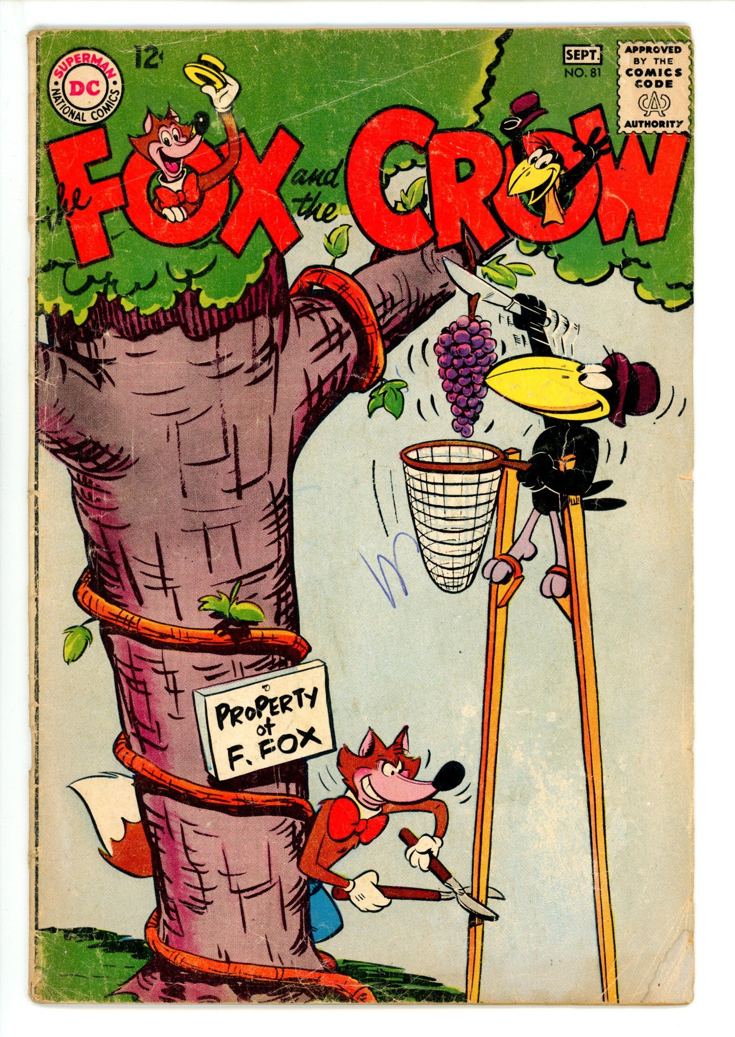The Fox and the Crow 81 GD/VG (1963)