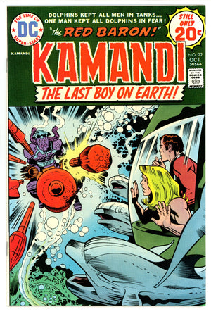 Kamandi, the Last Boy on Earth 22 VF+ (8.5) (1974) 