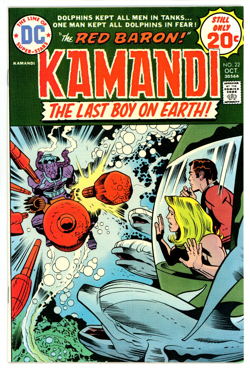Kamandi, the Last Boy on Earth 22 VF+ (8.5) (1974) 