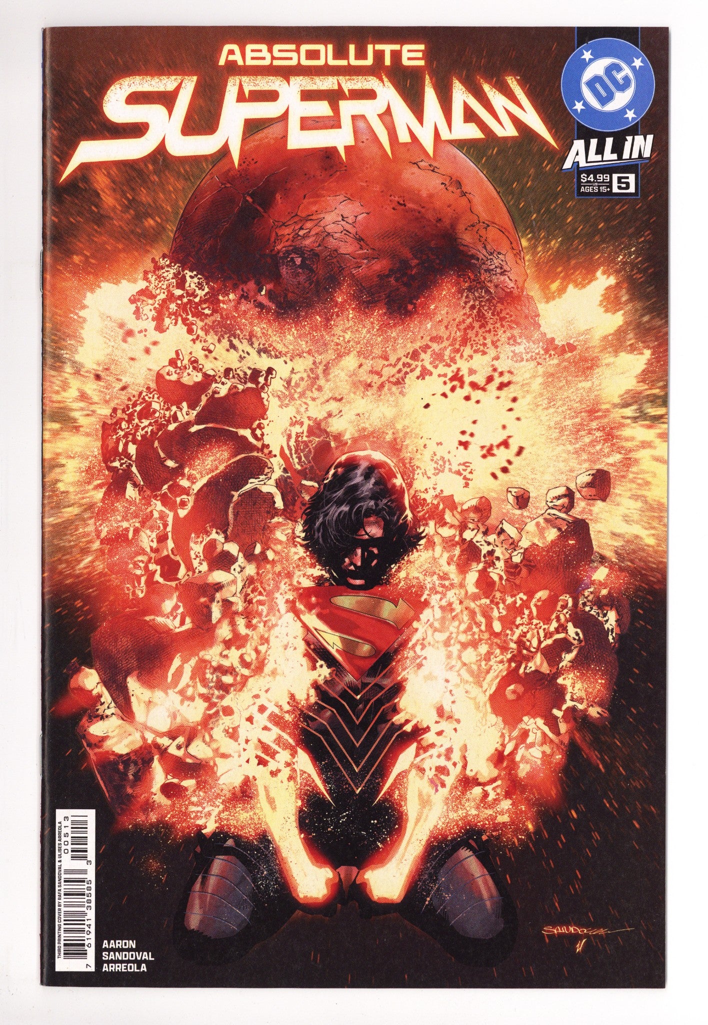 Absolute Superman 5 3Rd Print (2026)