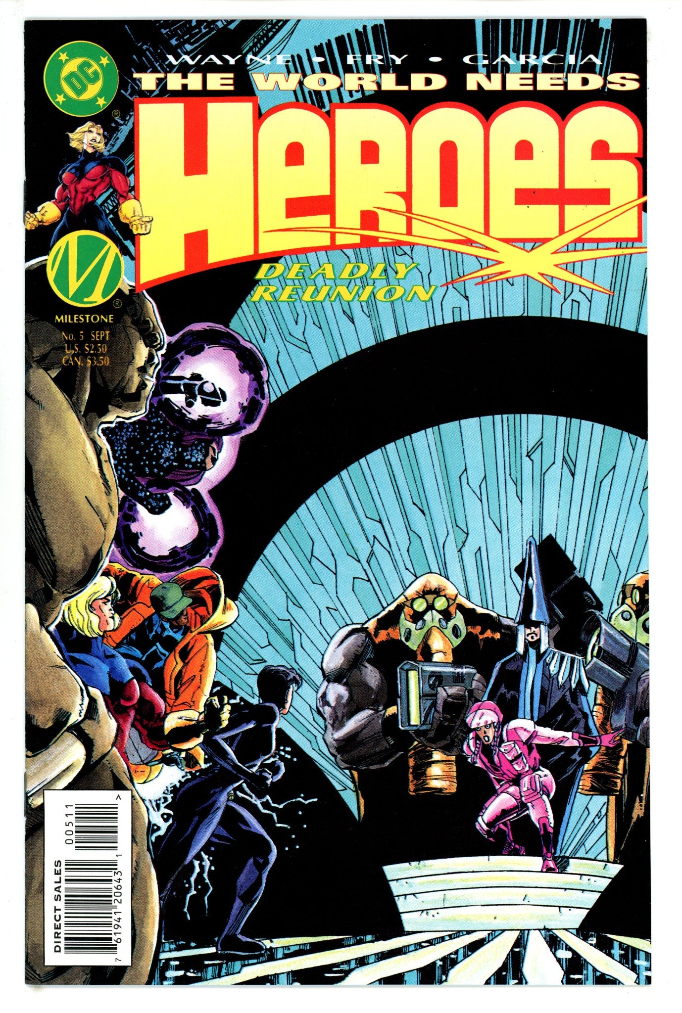 Heroes 5 VF+ (1996)