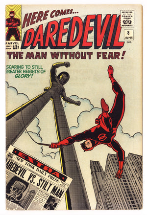 Daredevil Vol 1 8 FN+ (6.5) (1965) 