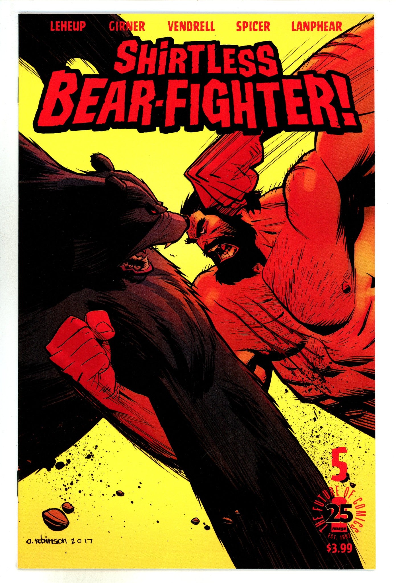Shirtless Bear-Fighter 5 High Grade (2017) 
