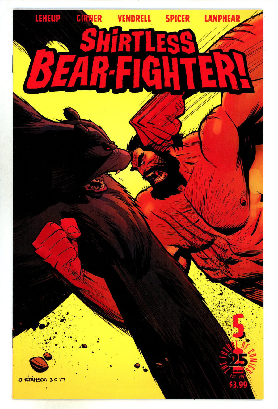 Shirtless Bear-Fighter 5 High Grade (2017) 