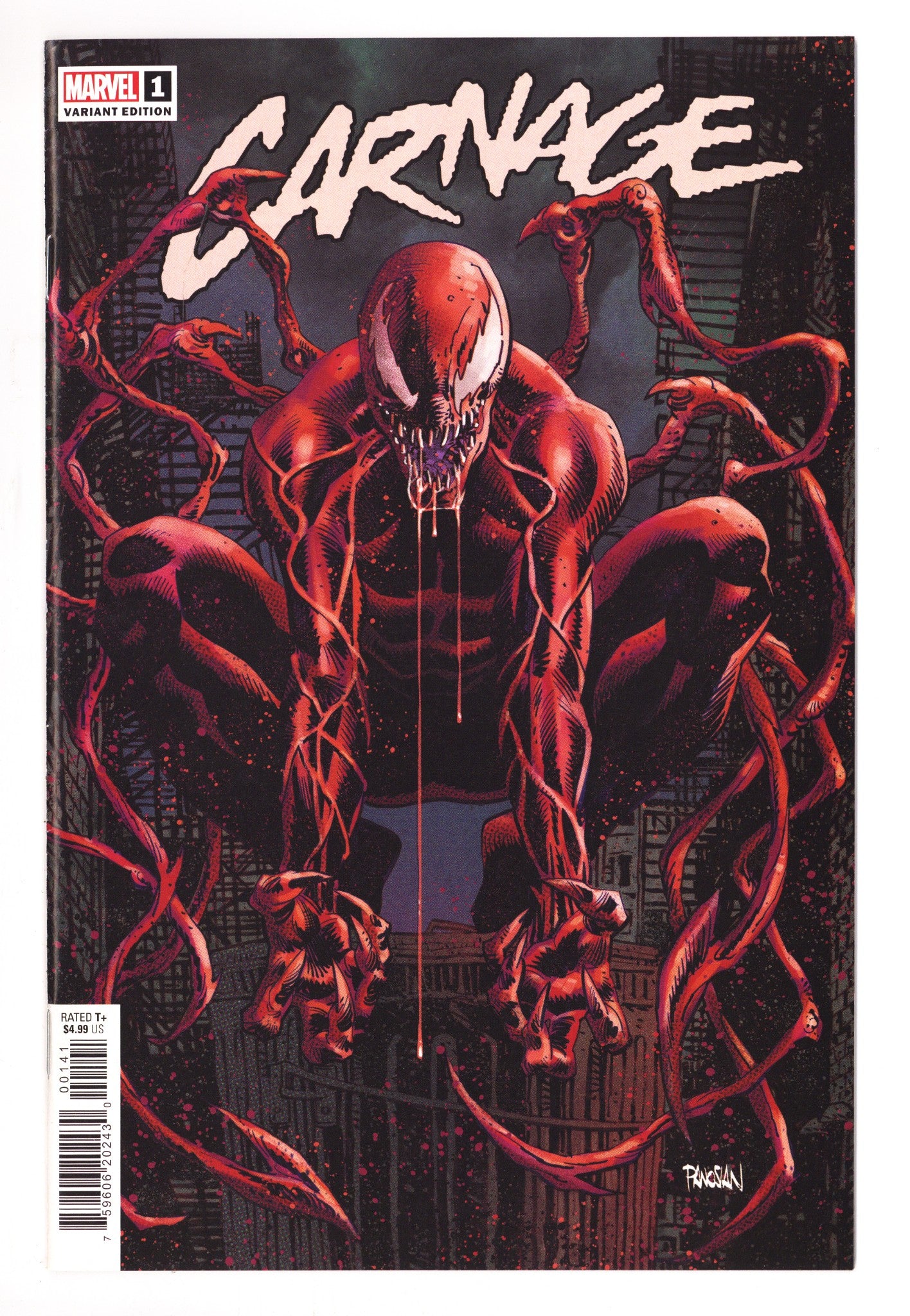 Carnage Vol 3 1 High Grade (2022) Panosian Variant 