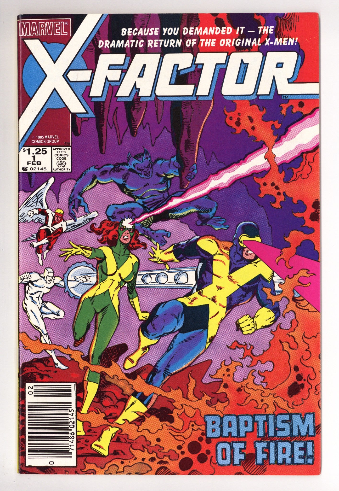 X-Factor Vol 1 1 VF/NM (9.0) (1986) Canadian Price Variant 
