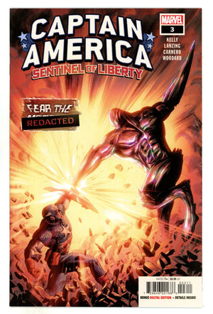Captain America: Sentinel of Liberty Vol 2 3 High Grade (2022)