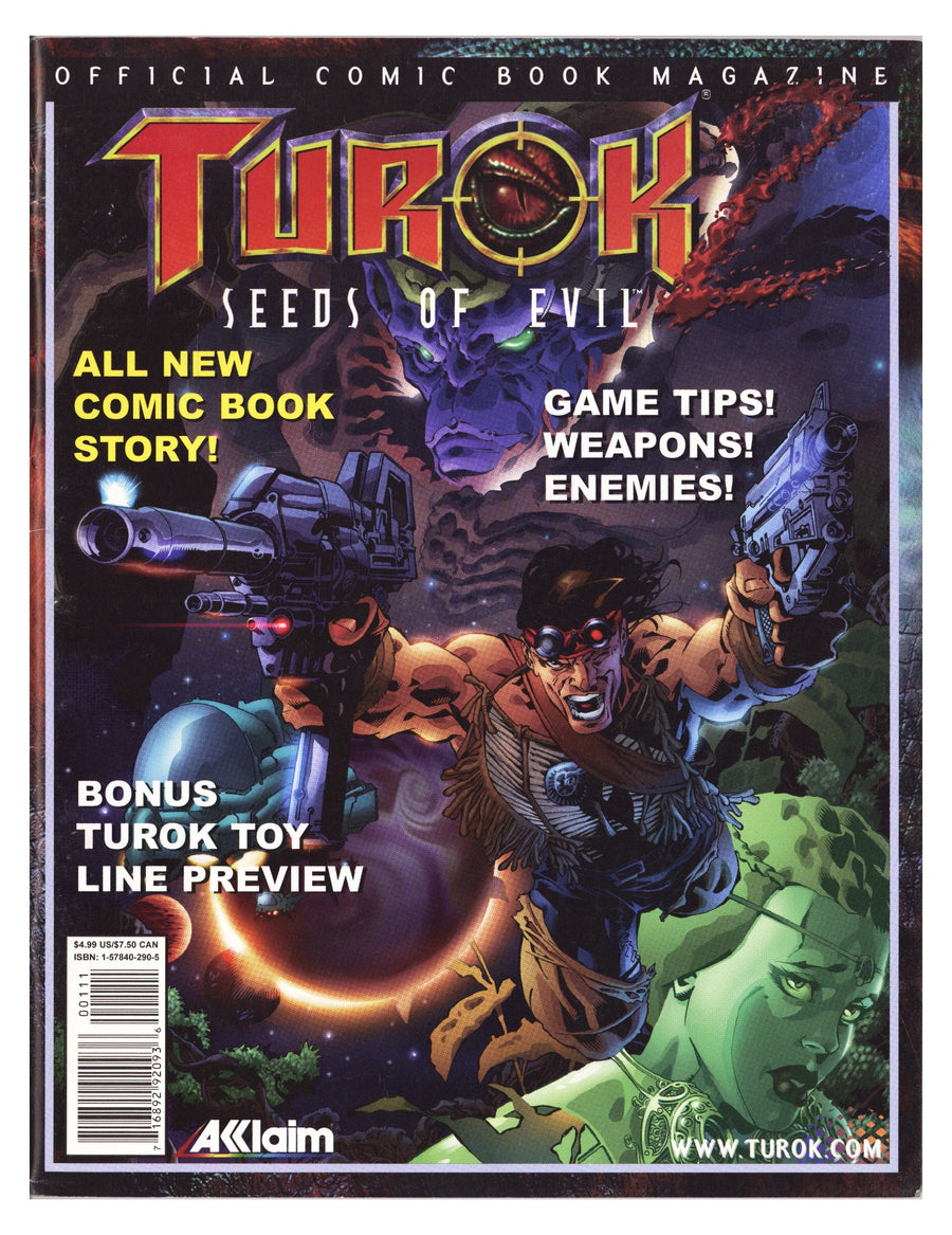 Turok 2: Seeds of Evil Comic Book Magazine [nn] Mid Grade (1998) 
