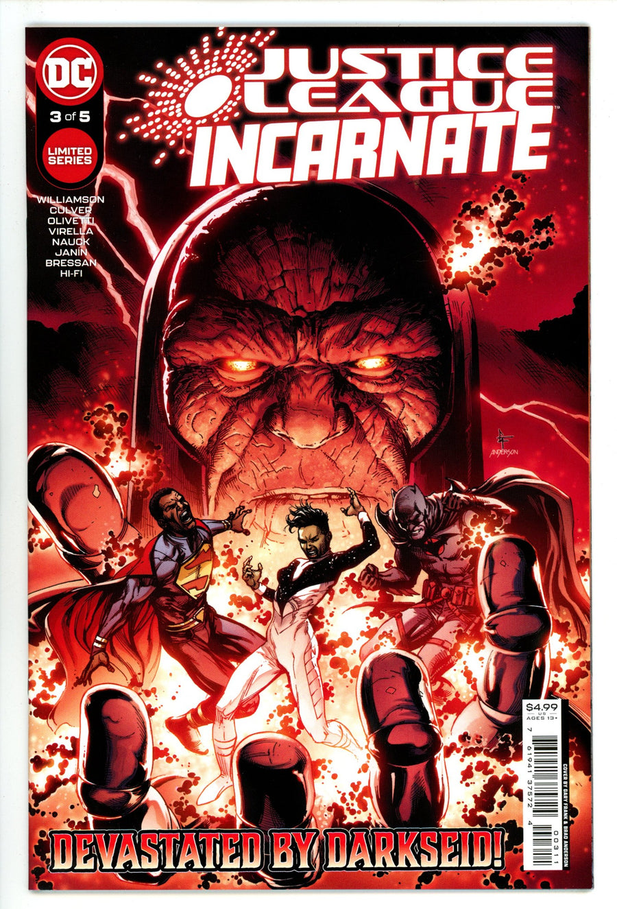 Justice League Incarnate 3 High Grade (2022) 