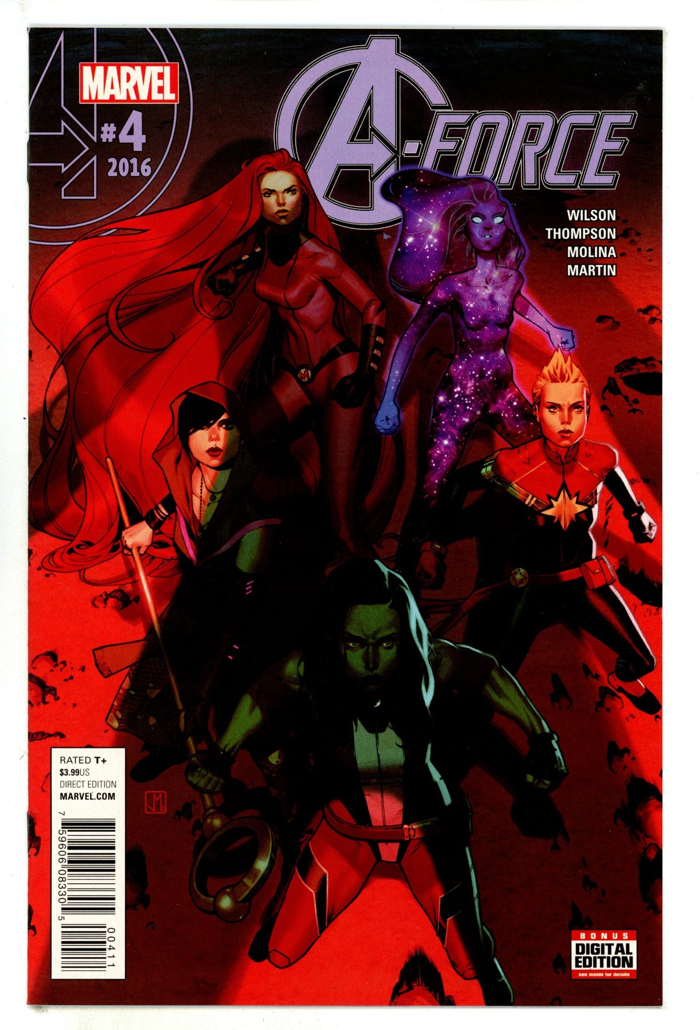A-Force Vol 2 4 High Grade (2016) 