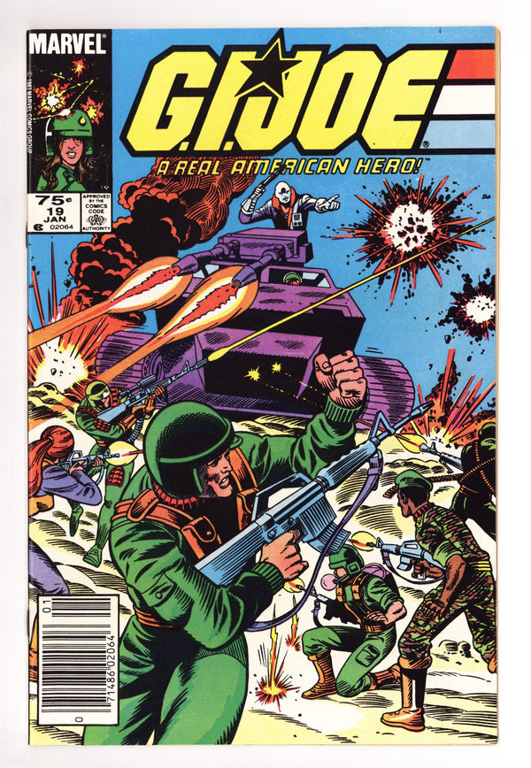 G.I. Joe, A Real American Hero 19 VF/NM (9.0) (1984) Canadian Price Variant