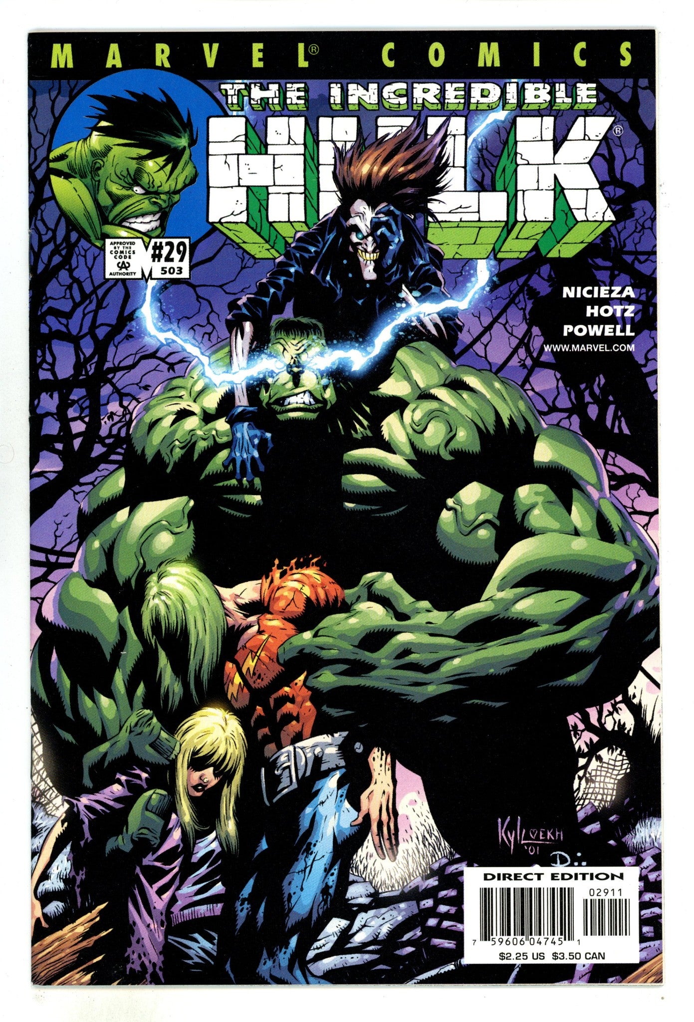 Incredible Hulk Vol 2 29 (503) High Grade (2001) 