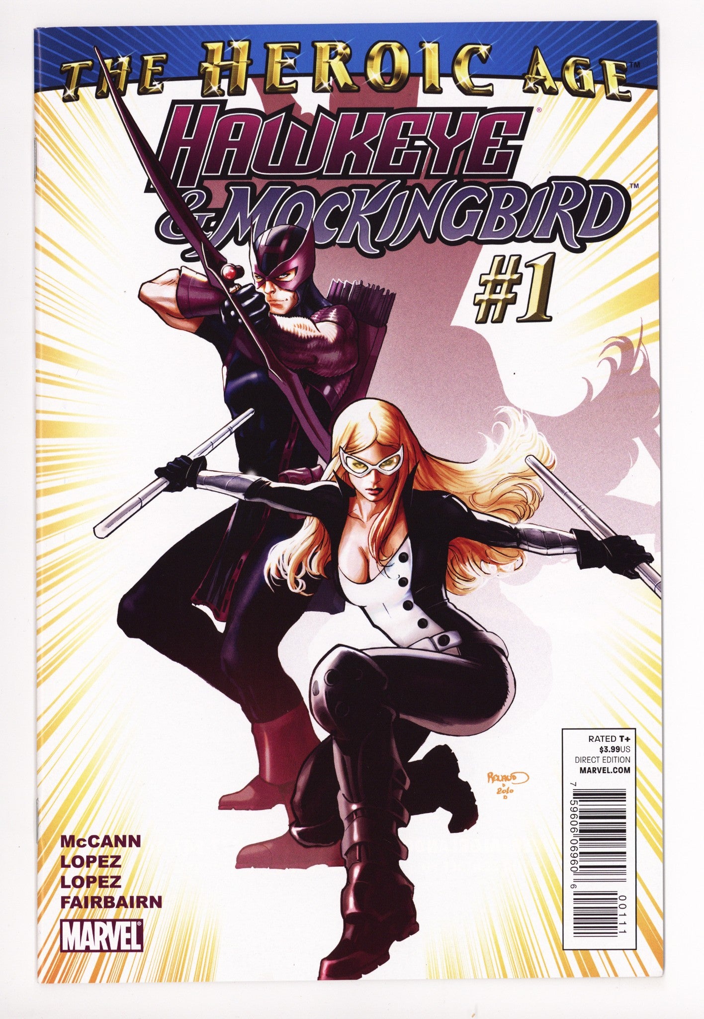 Hawkeye & Mockingbird 1 High Grade (2010) 