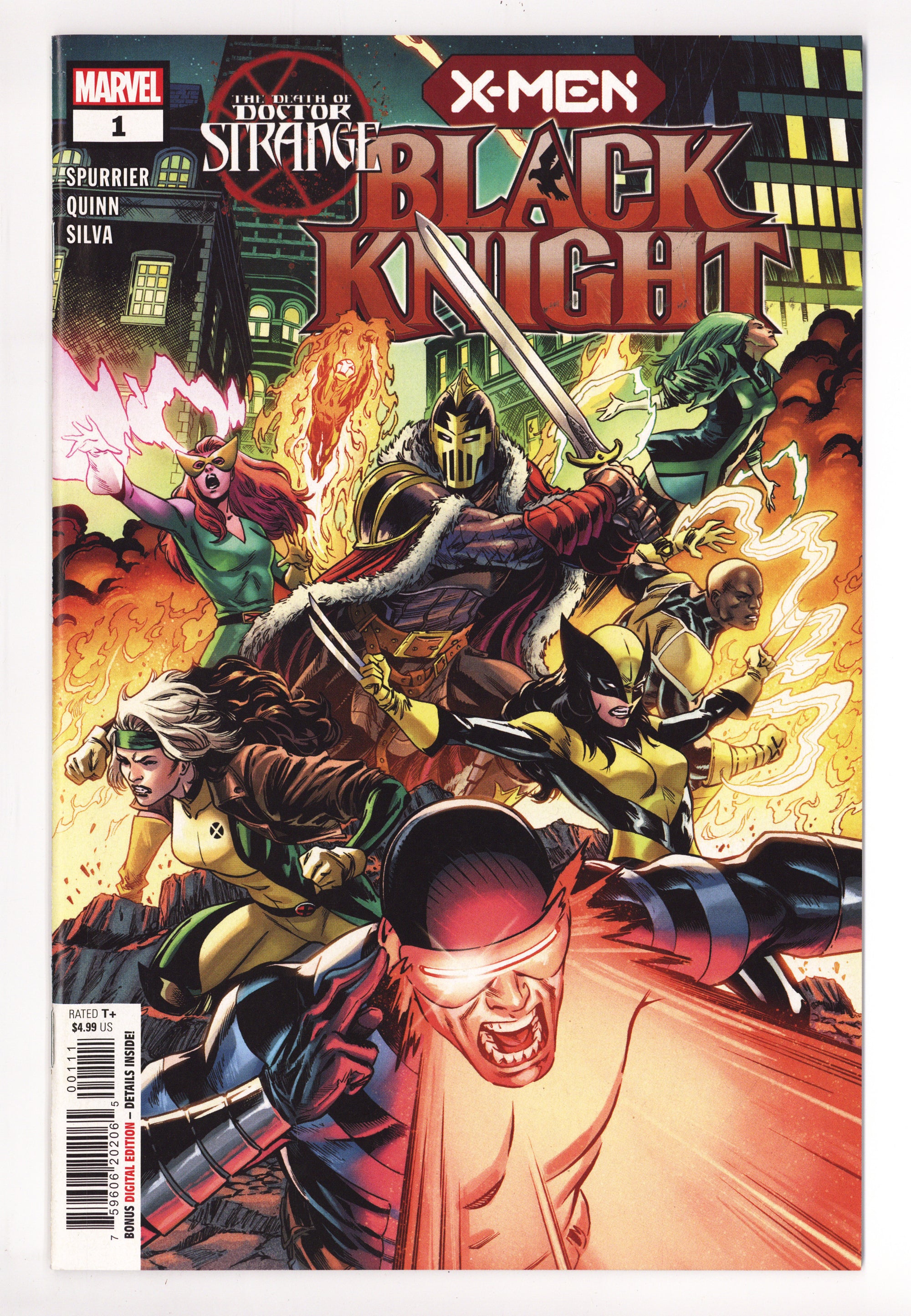 Death of Doctor Strange: X-Men / Black Knight 1 High Grade (2022) 