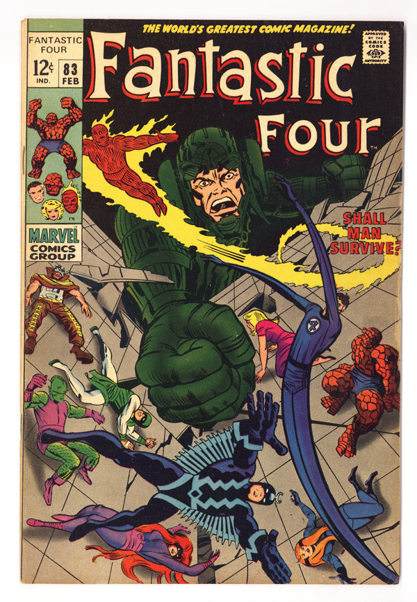 Fantastic Four Vol 1 83  FN- (5.5)   (1969)