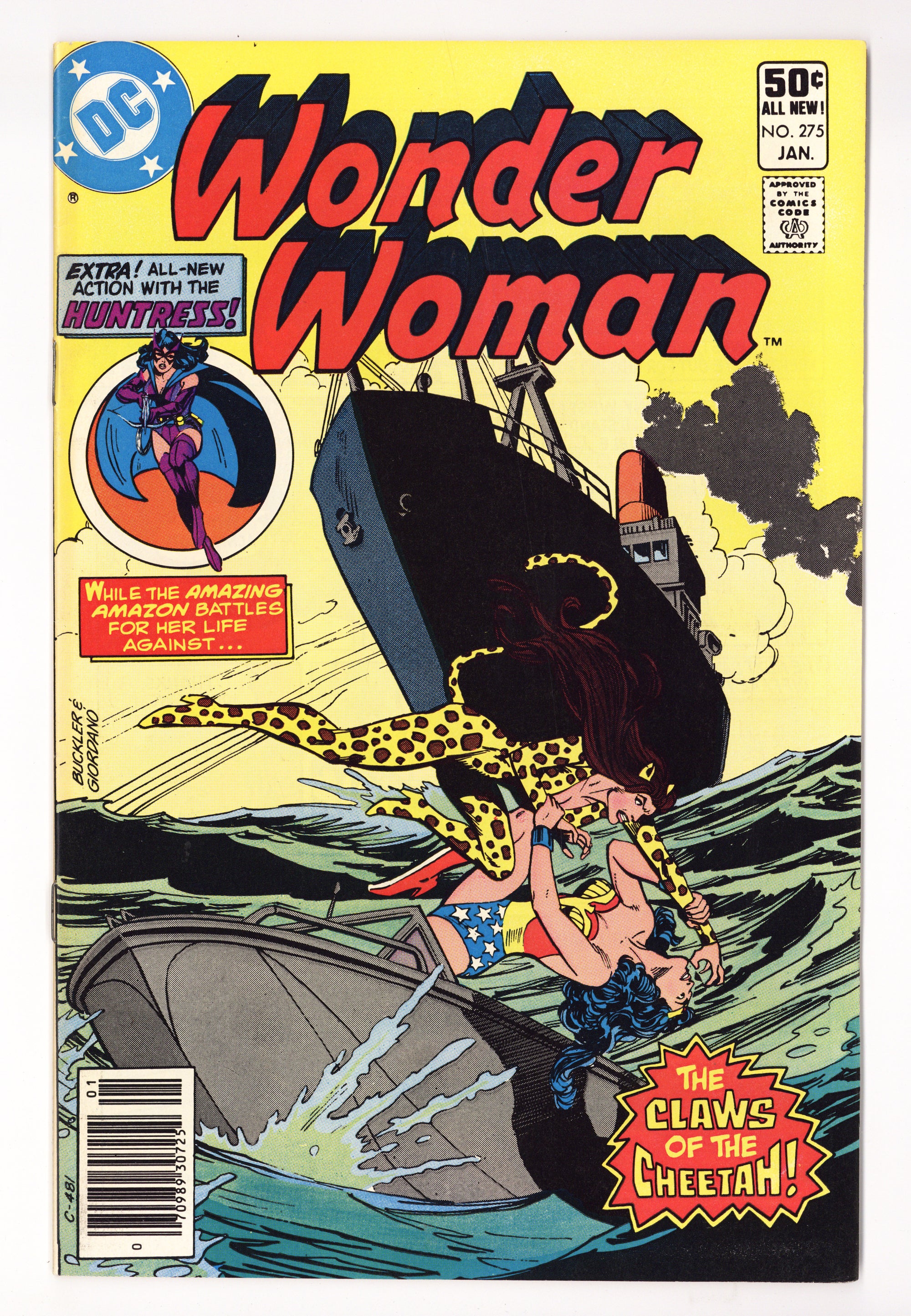 Wonder Woman Vol 1 275  VF+ (8.5)   (1981)     Newsstand  